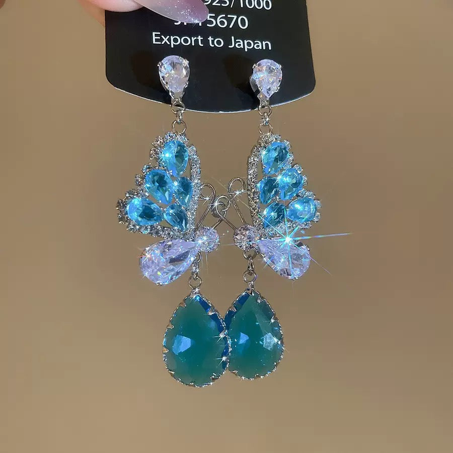 Blue Butterfly Series Earrings
