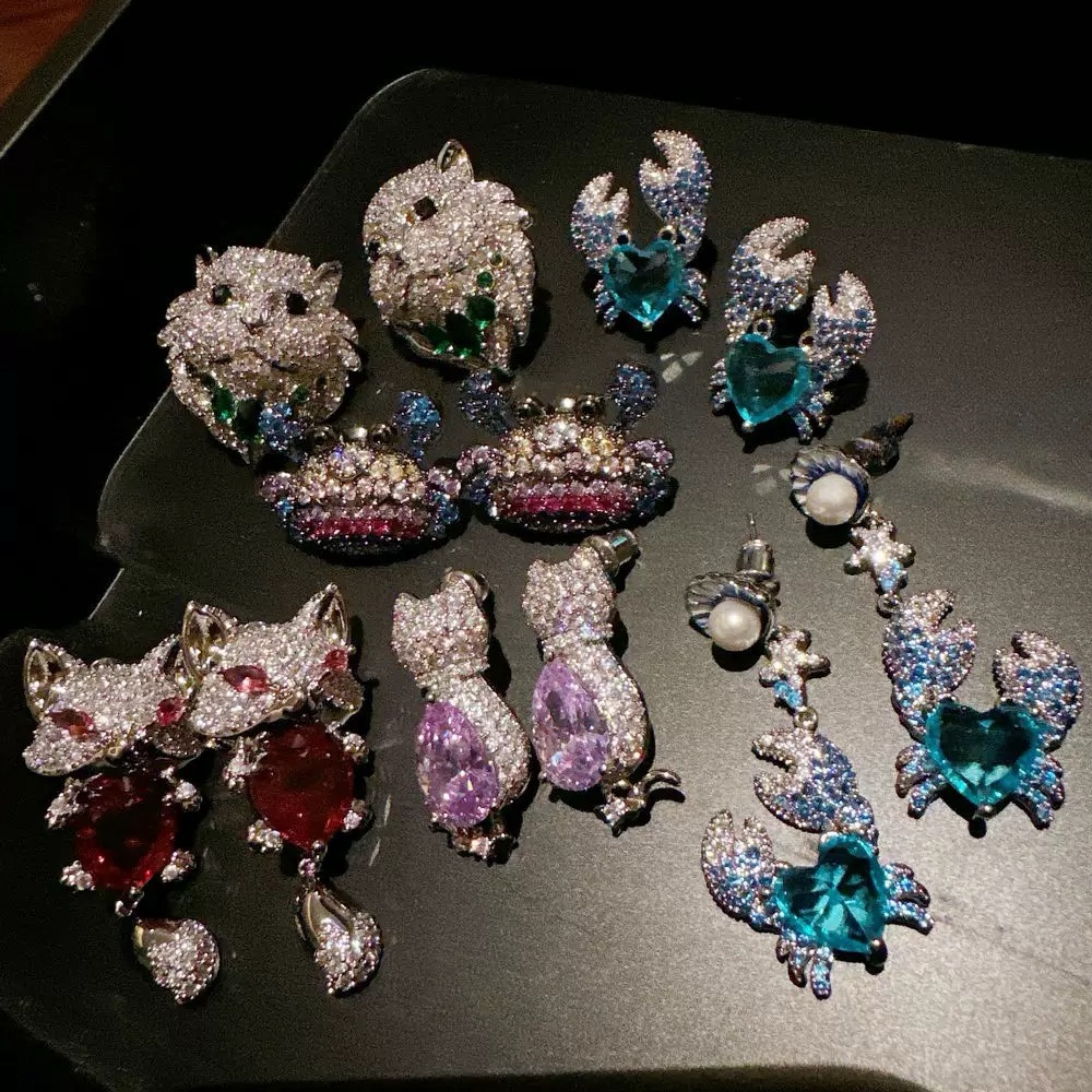 Vintage Heavy Craft Animal Jewelry Collection