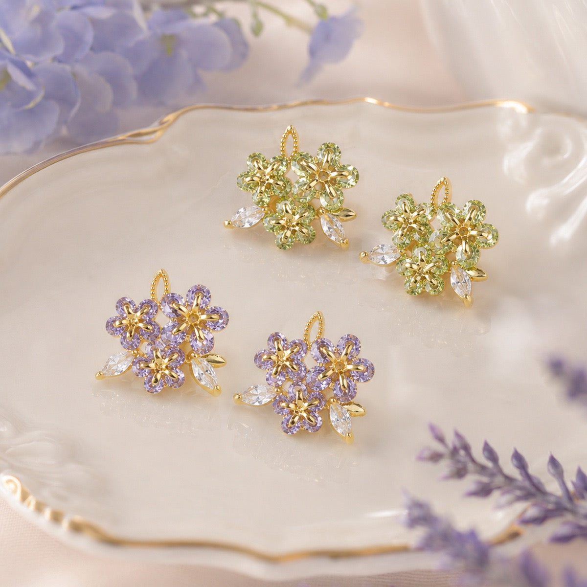 Dainty Flower Stud Earring