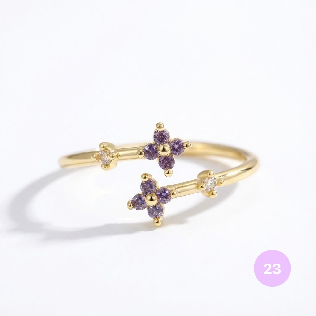 Dainty Golden Rings
