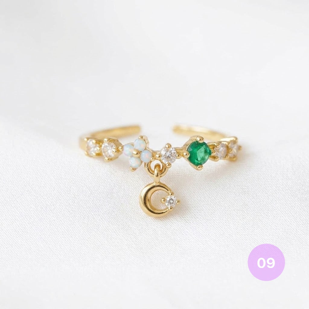 Dainty Golden Rings