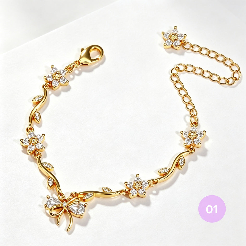 Dainty Bow tie Bracelet