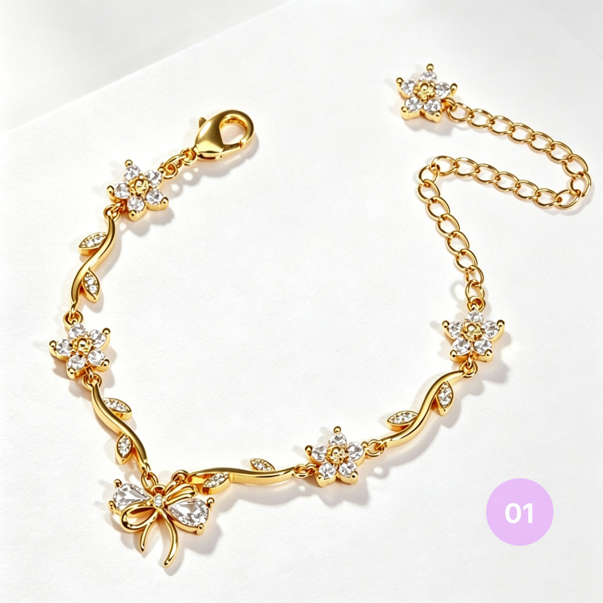 Dainty Bow tie Bracelet