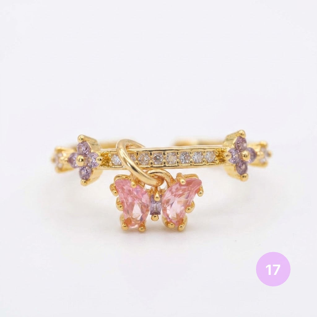 Dainty Golden Rings