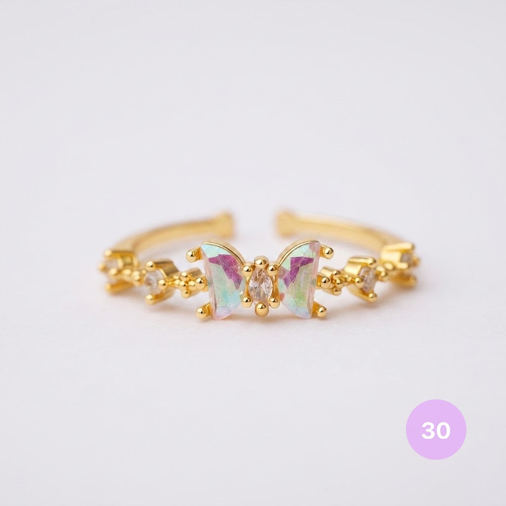 Dainty Golden Rings