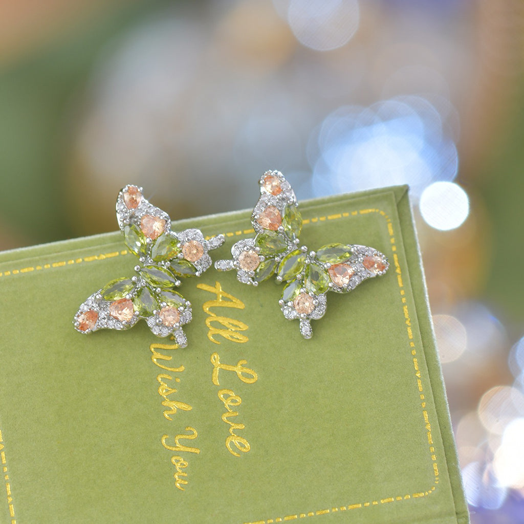 Dainty Butterfly Stud Earring