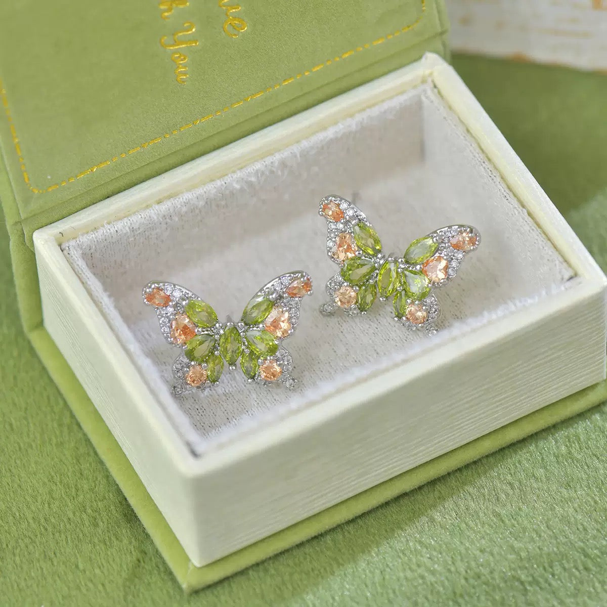 Dainty Butterfly Stud Earring