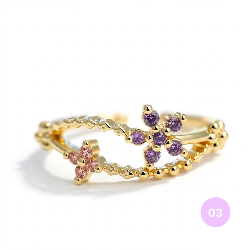 Dainty Golden Rings