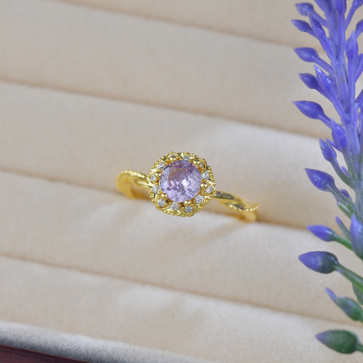 Royal Style Dainty Ring