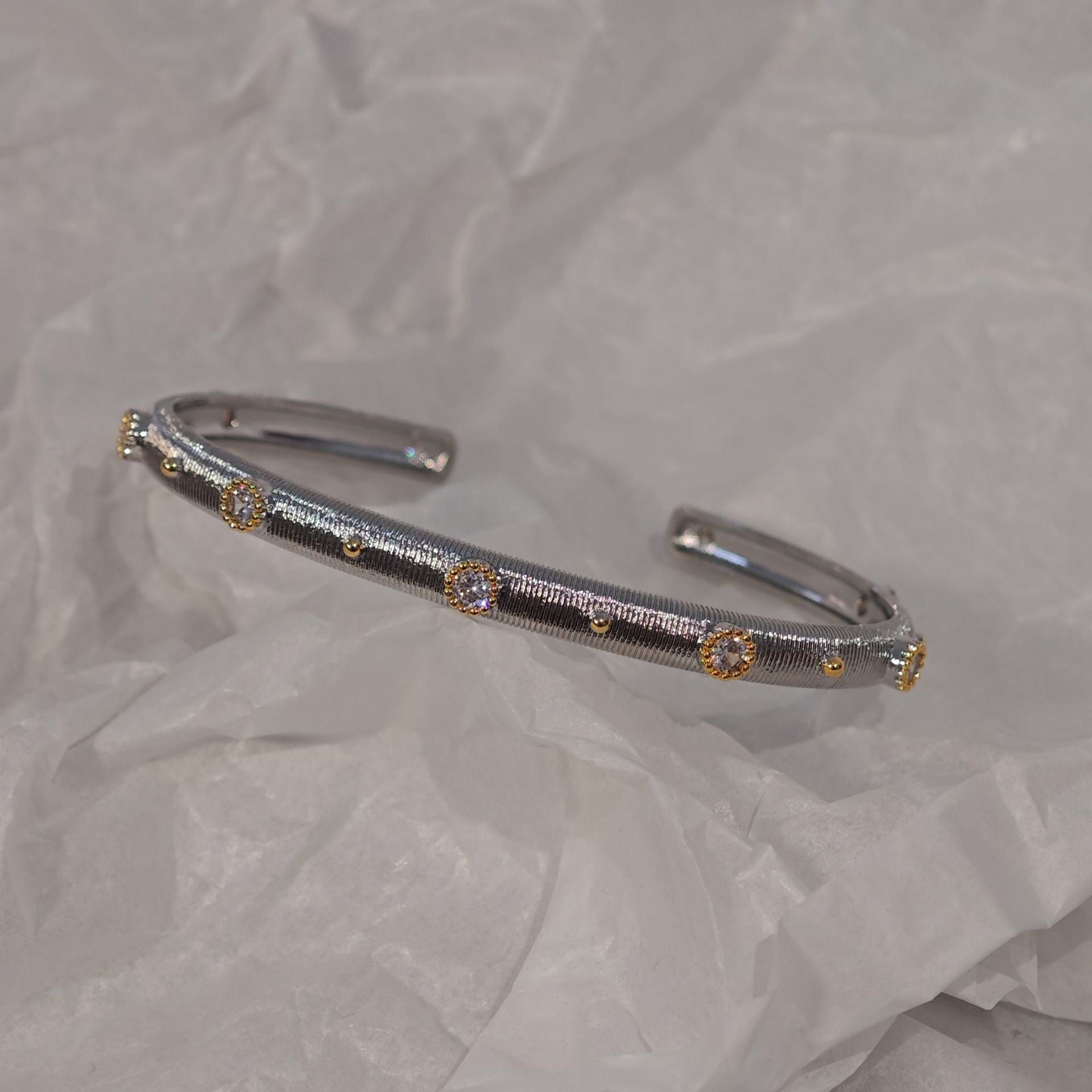 Four Leaves Clover Bangle