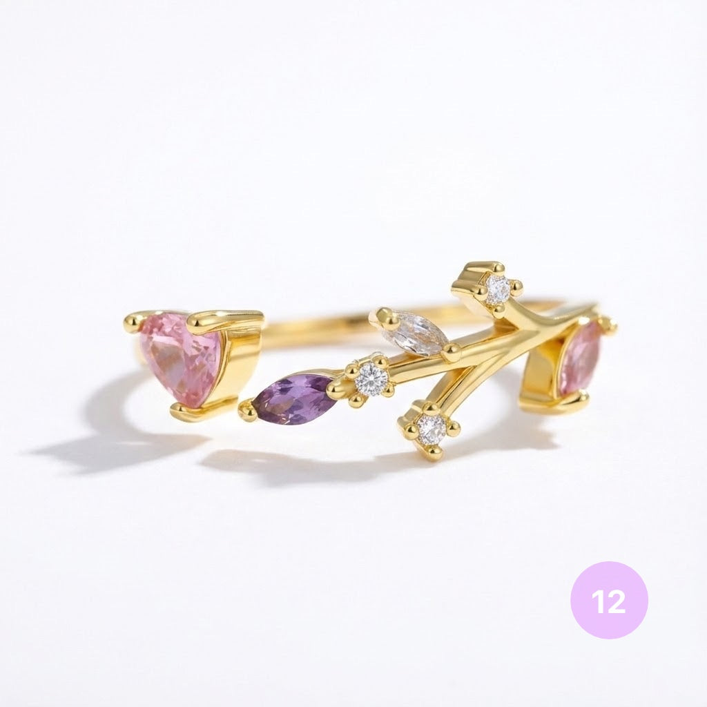 Dainty Golden Rings