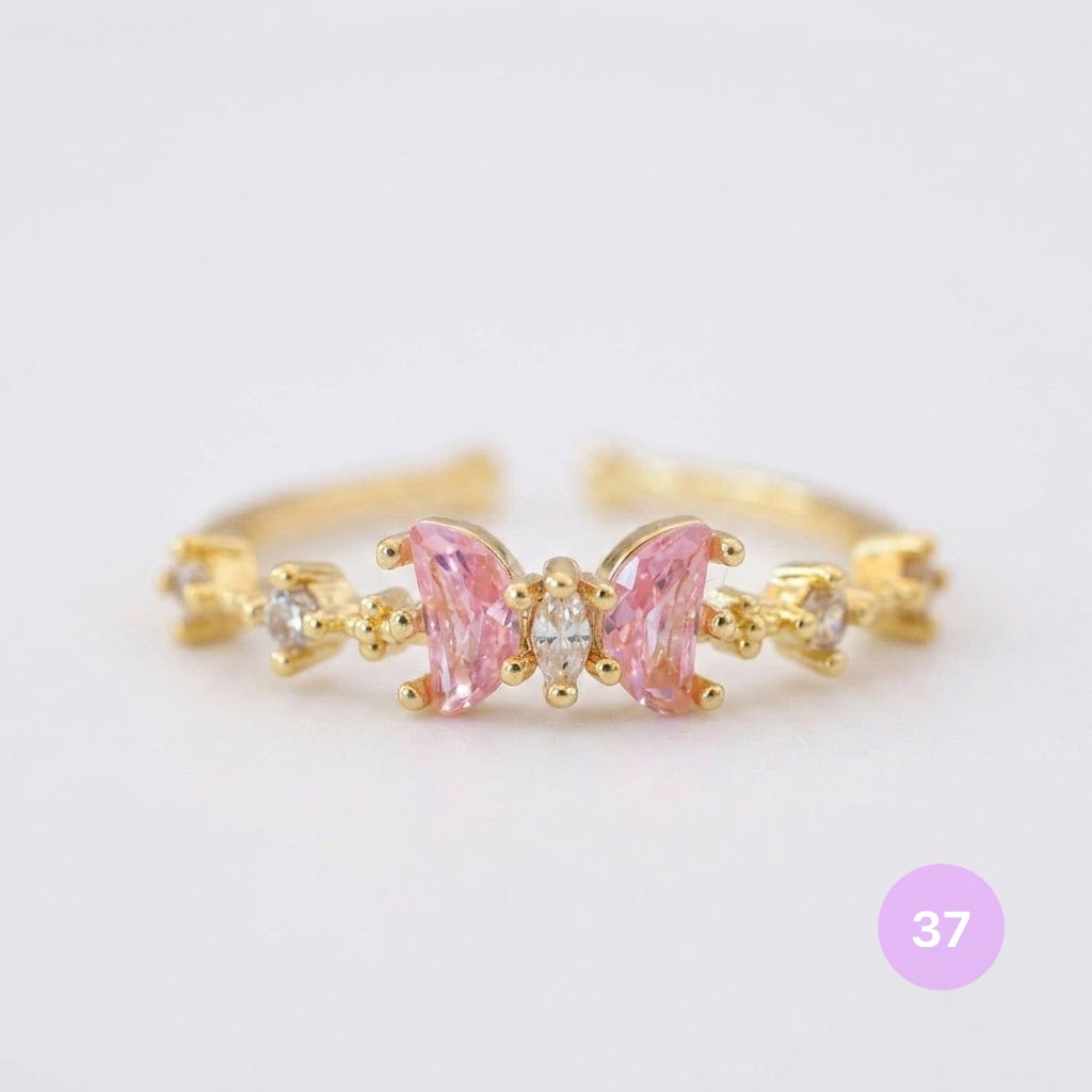 Dainty Golden Rings
