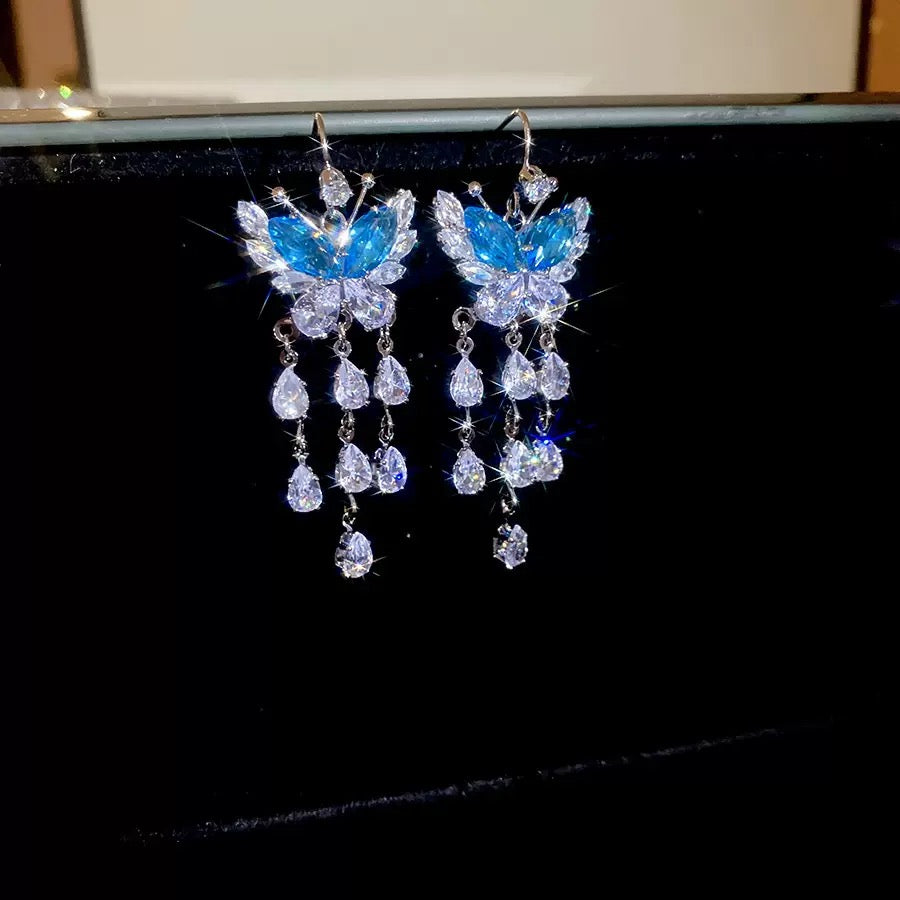 Blue Butterfly Series Earrings