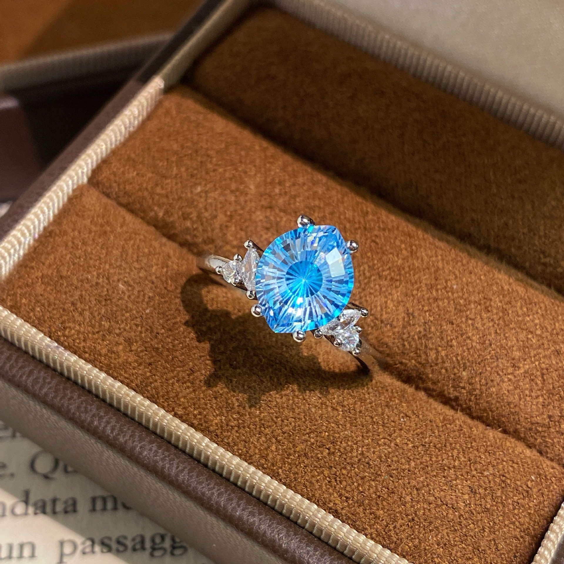 Evil Eye Multi-Color Zircon Ring