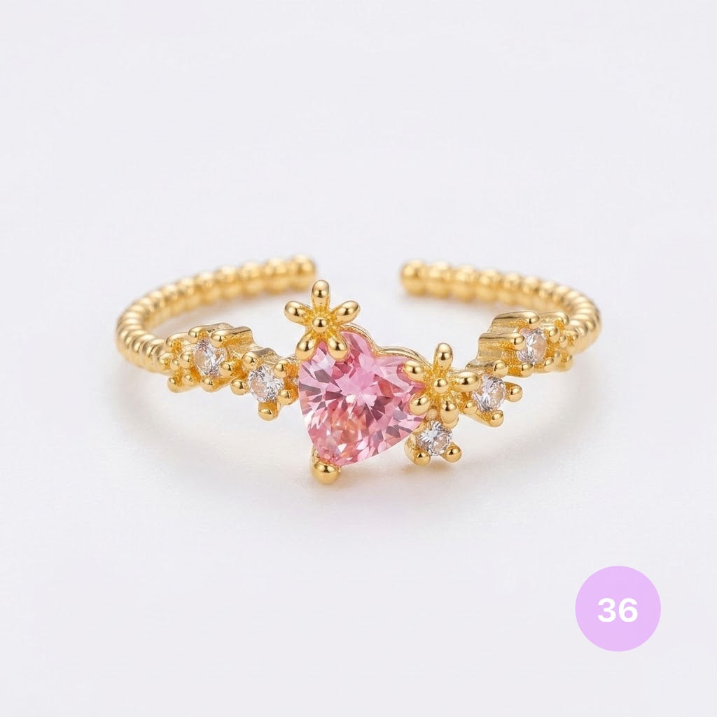 Dainty Golden Rings