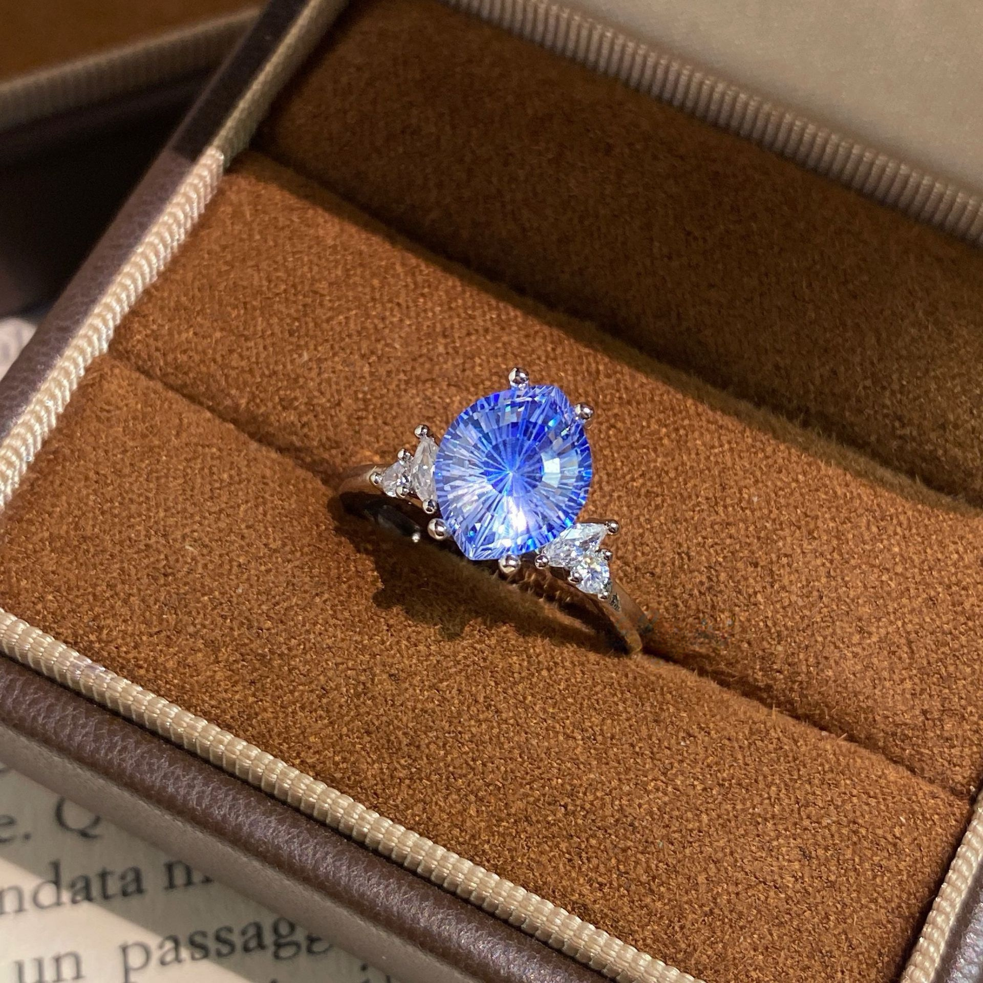 Evil Eye Multi-Color Zircon Ring