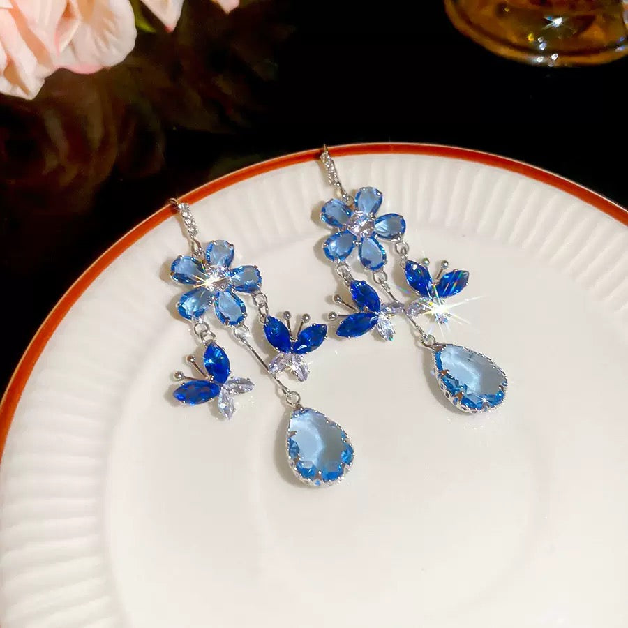 Blue Butterfly Series Earrings