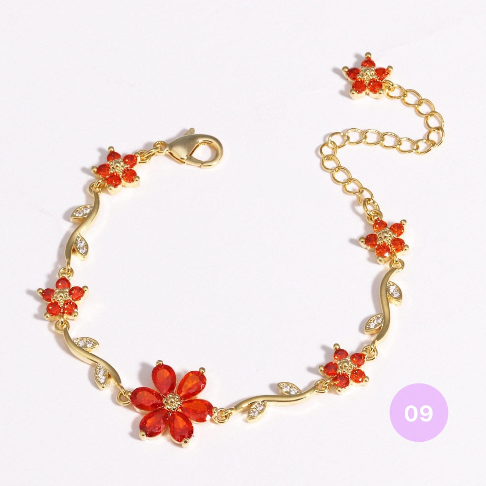 Dainty Flower Bracelet