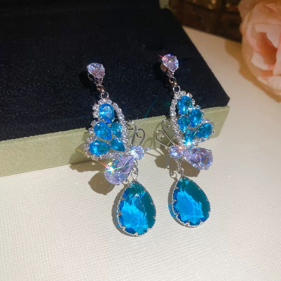 Blue Butterfly Series Earrings