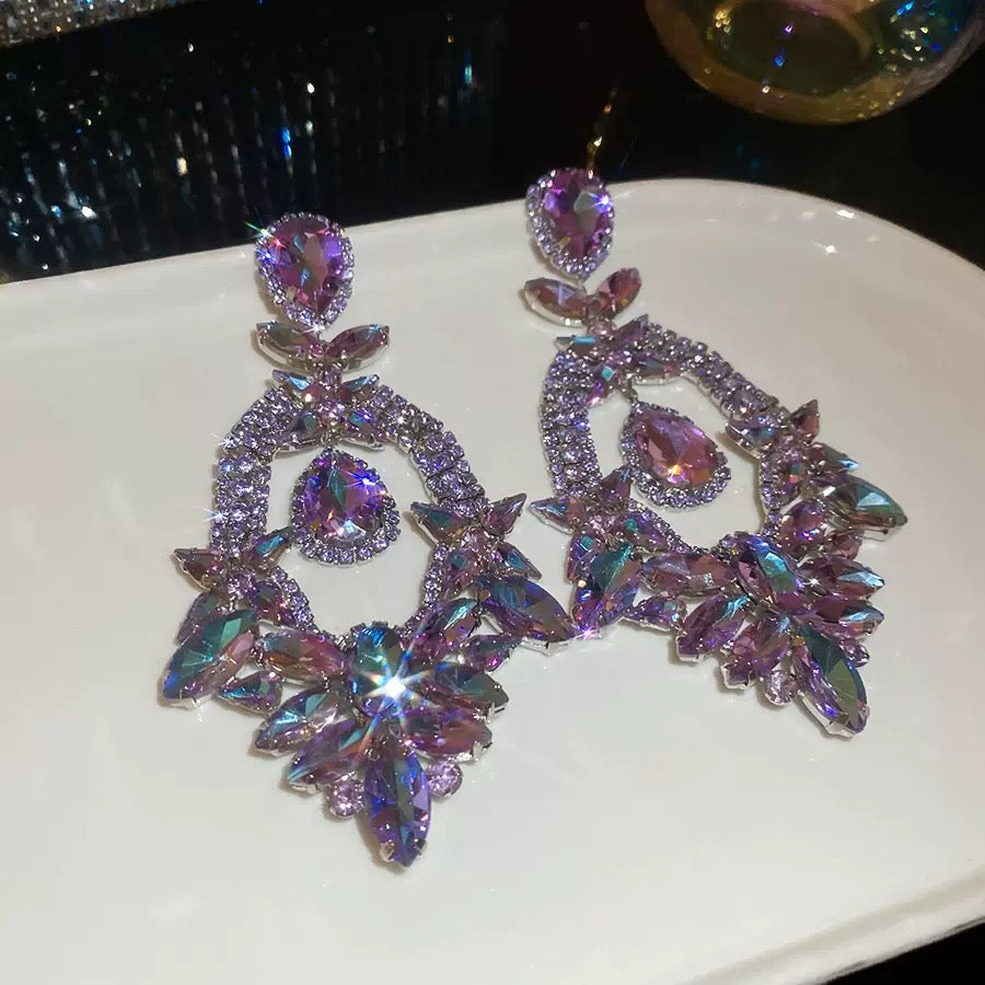 Purple Butterfly Series Earrings