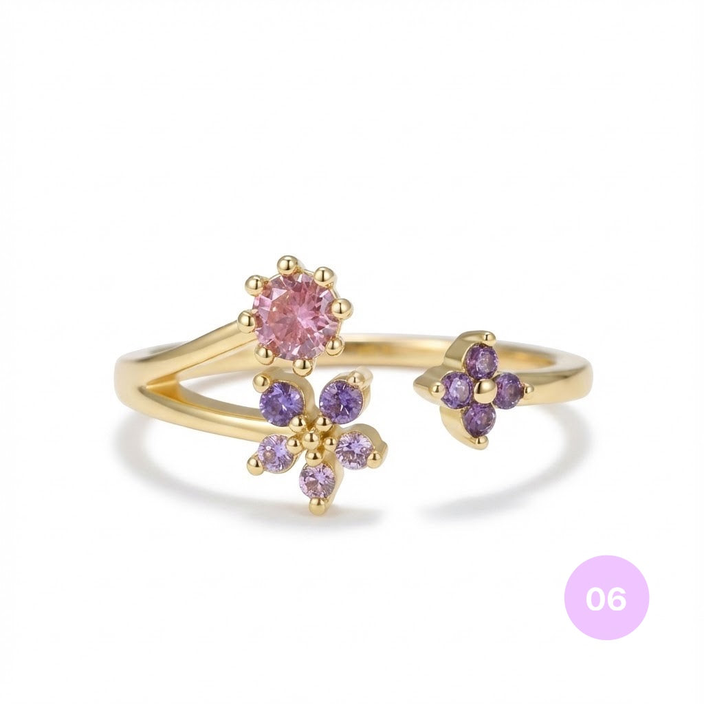 Dainty Golden Rings