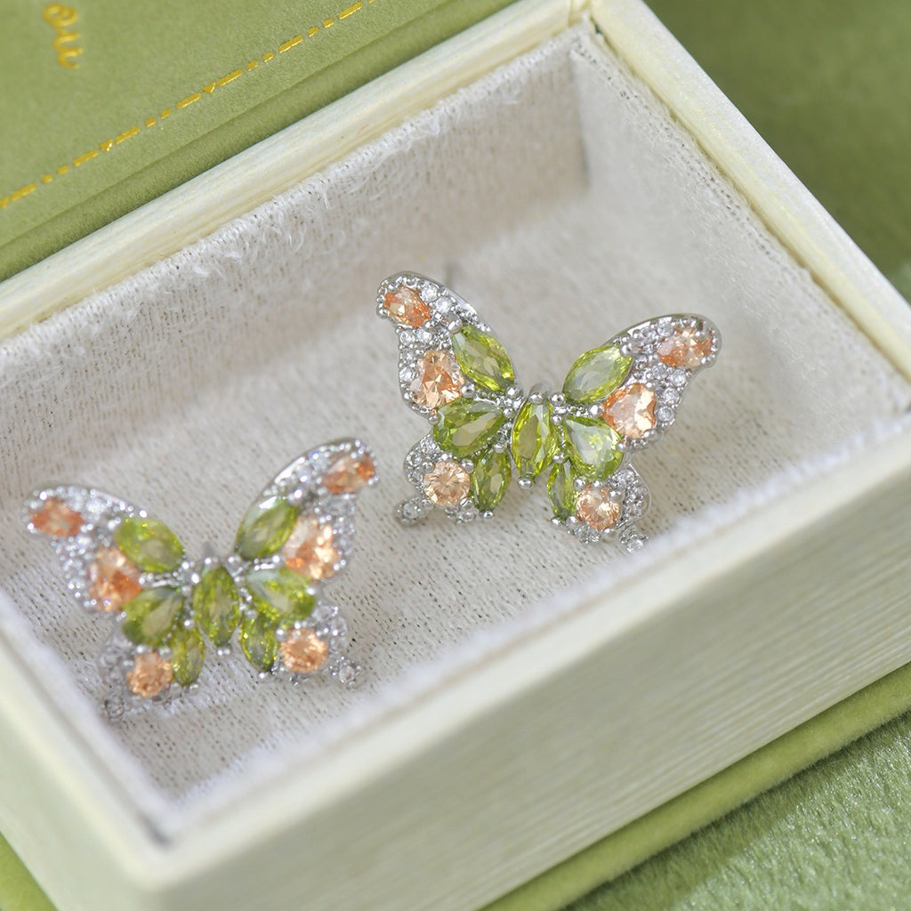 Dainty Butterfly Stud Earring