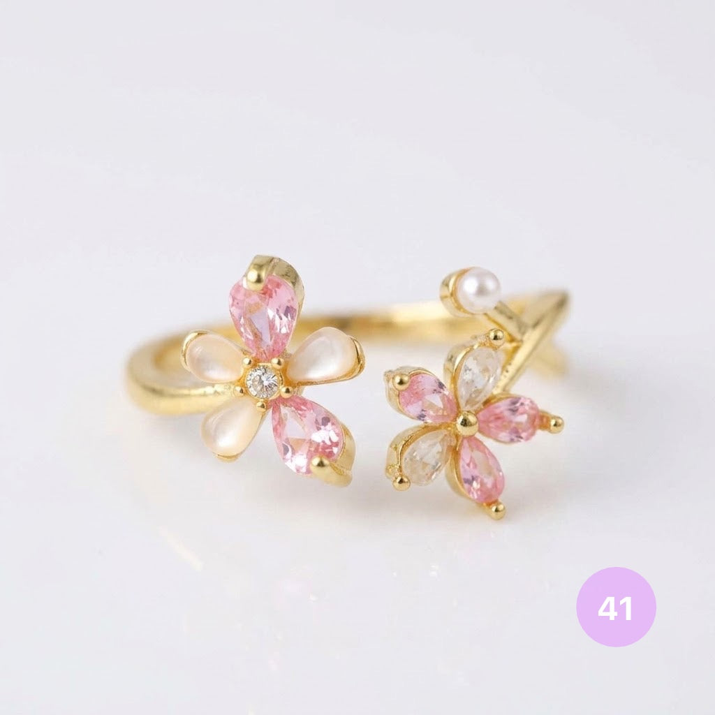 Dainty Golden Rings