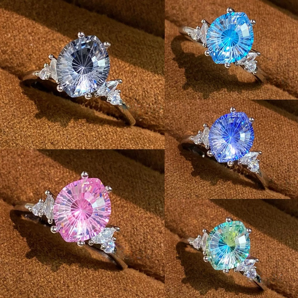 Evil Eye Multi-Color Zircon Ring