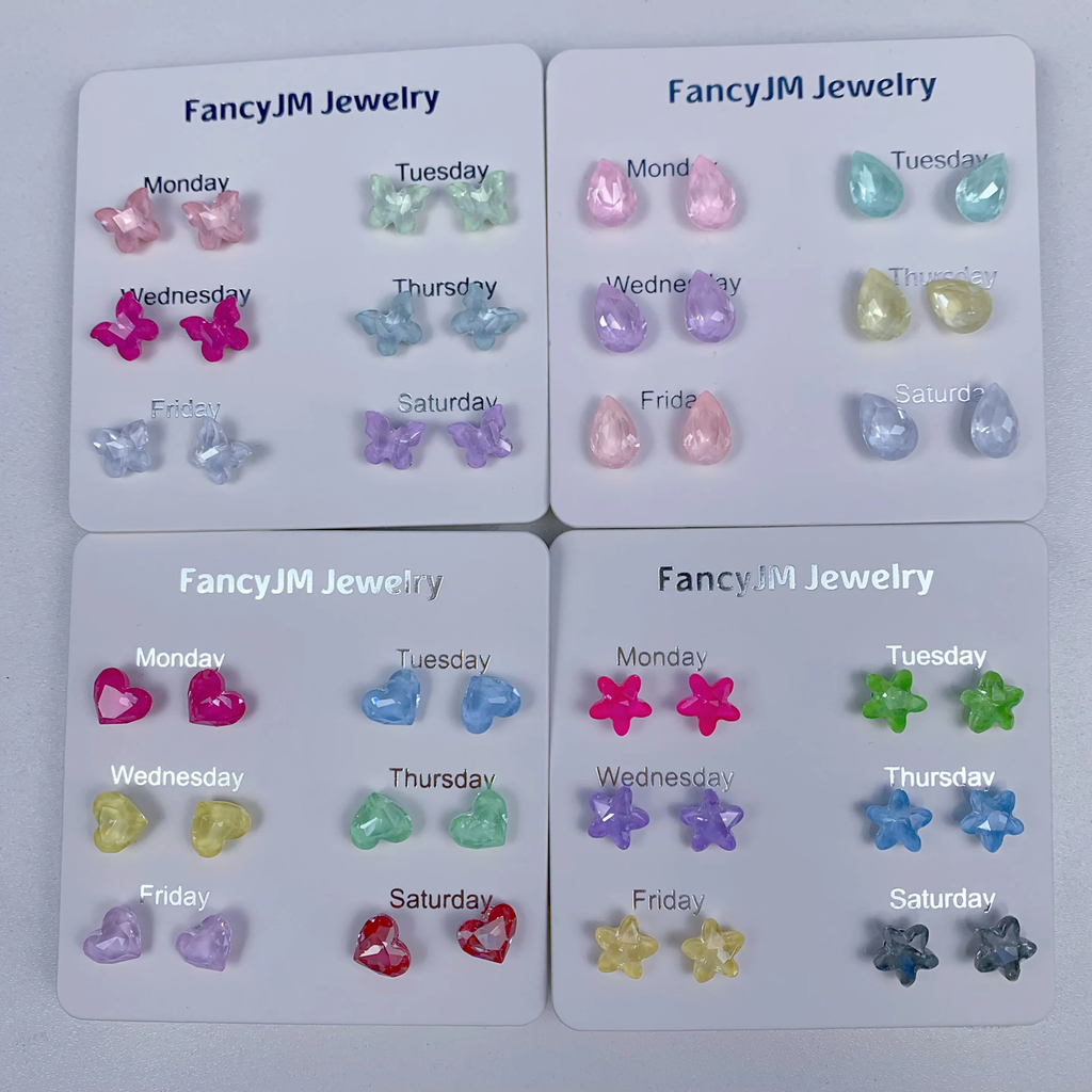 Shiny Stud Earring- Blind Bag