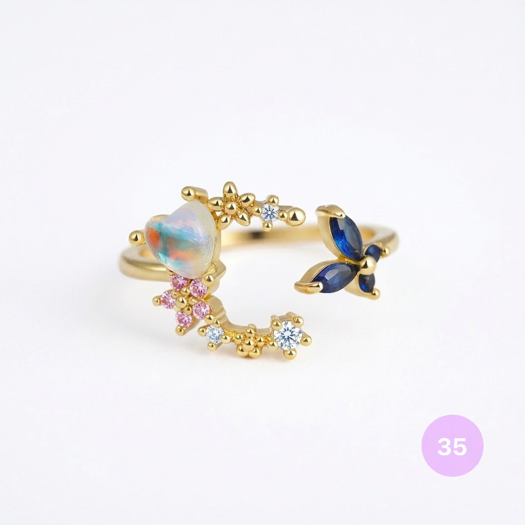 Dainty Golden Rings