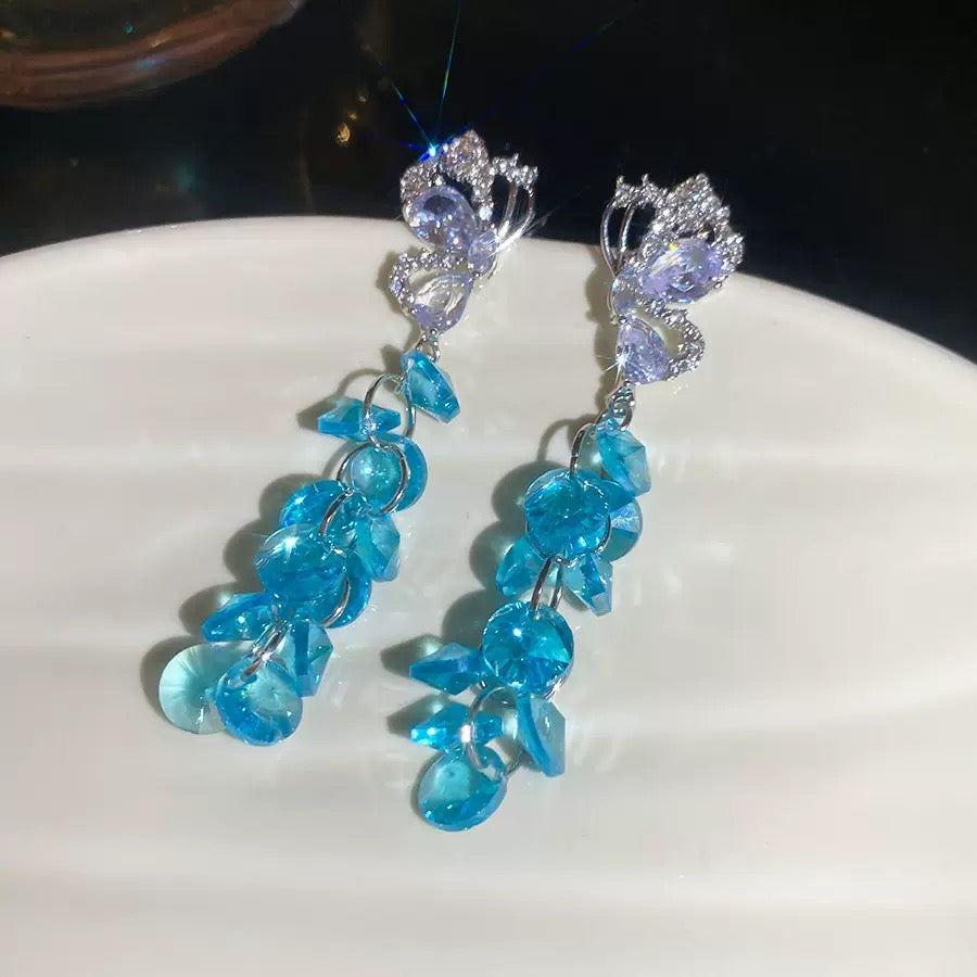Blue Butterfly Series Earrings