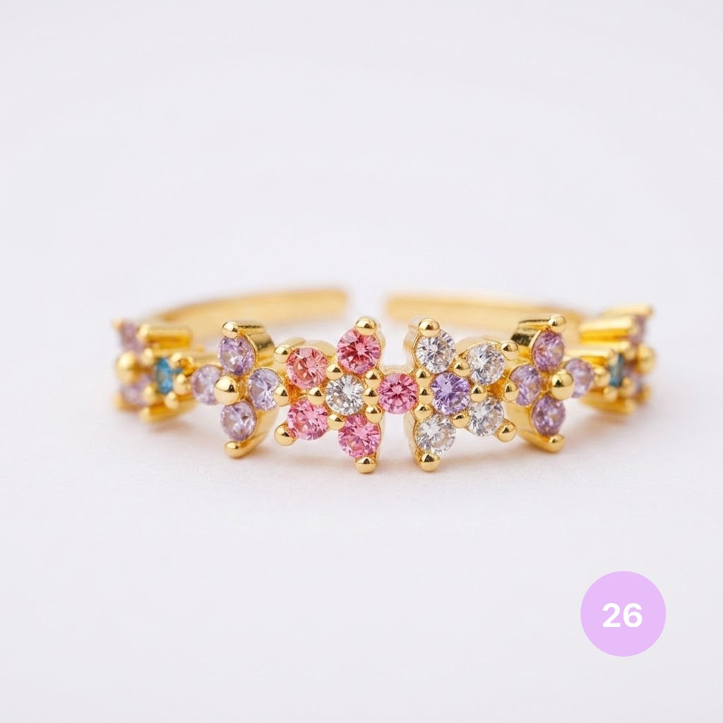 Dainty Golden Rings
