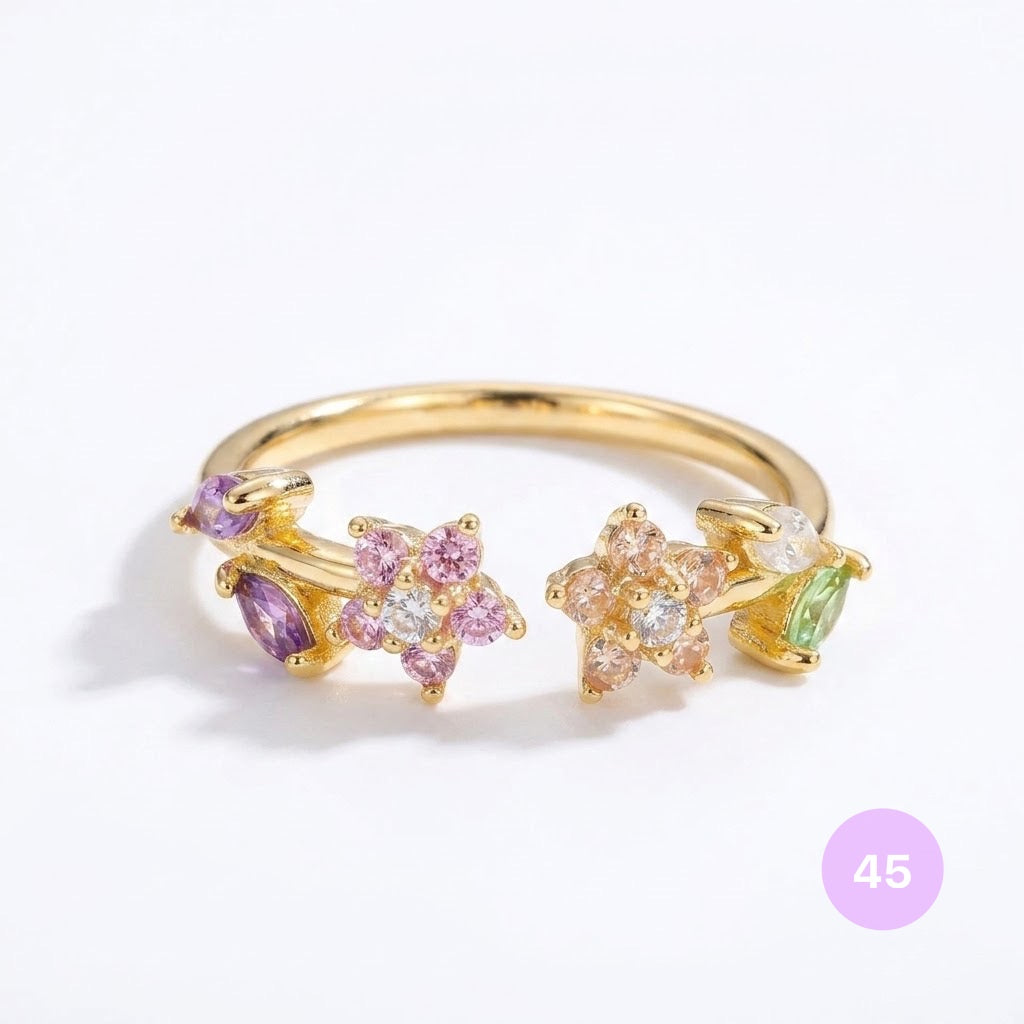Dainty Golden Rings