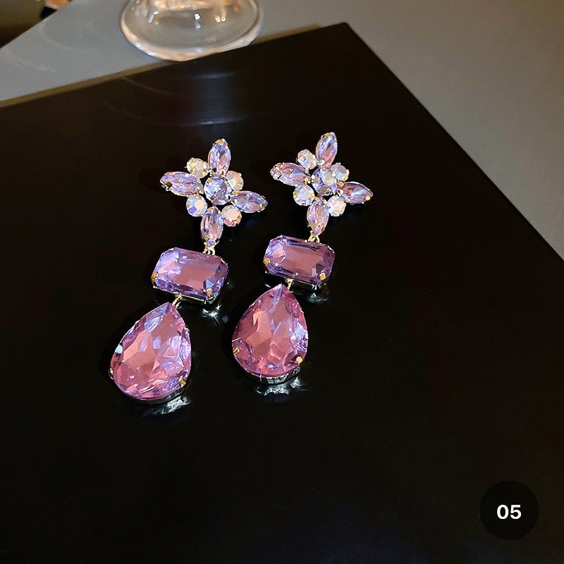 Purple Butterfly Series Earrings