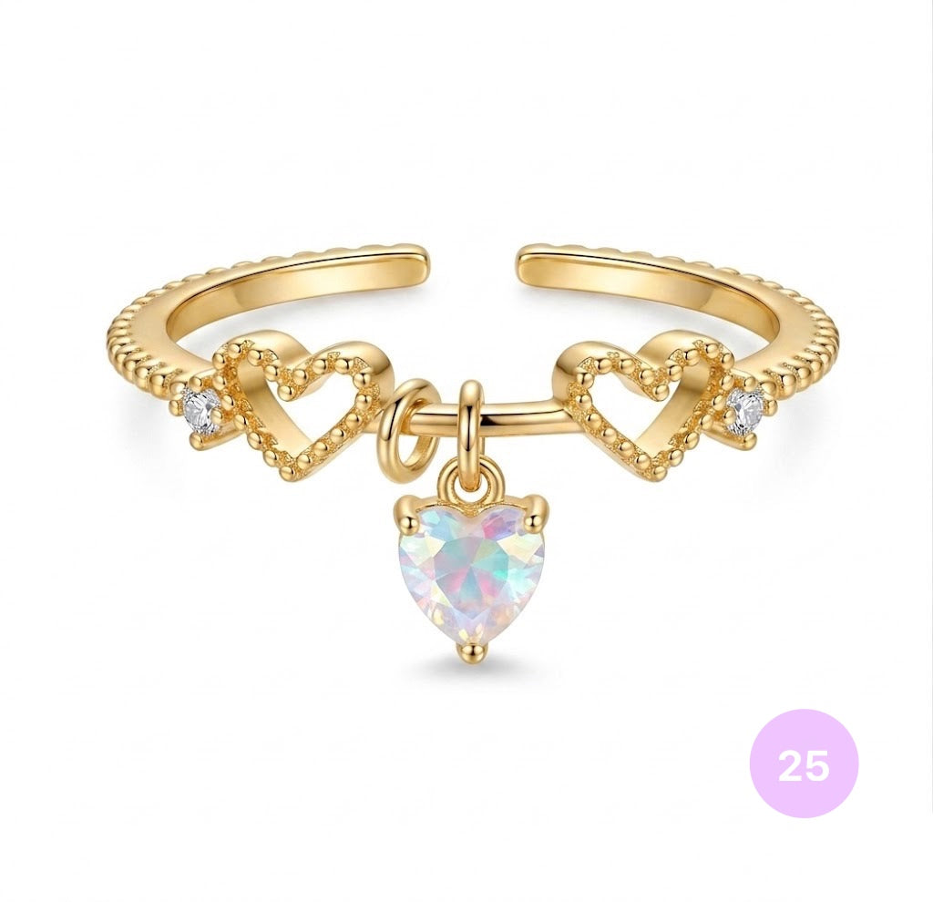 Dainty Golden Rings