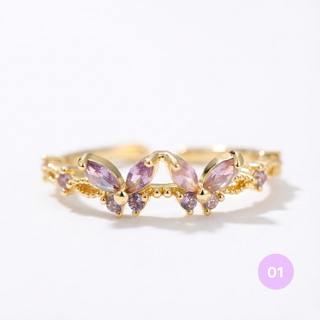 Dainty Golden Rings