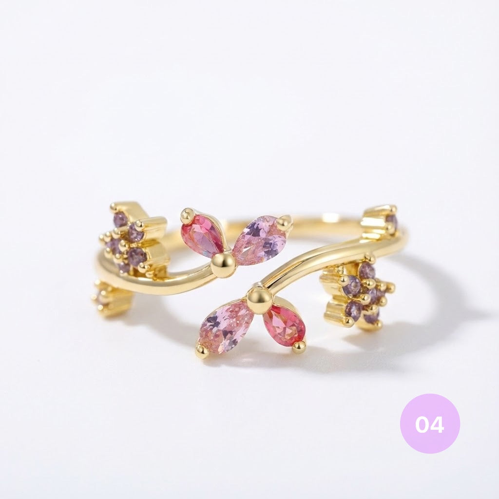 Dainty Golden Rings