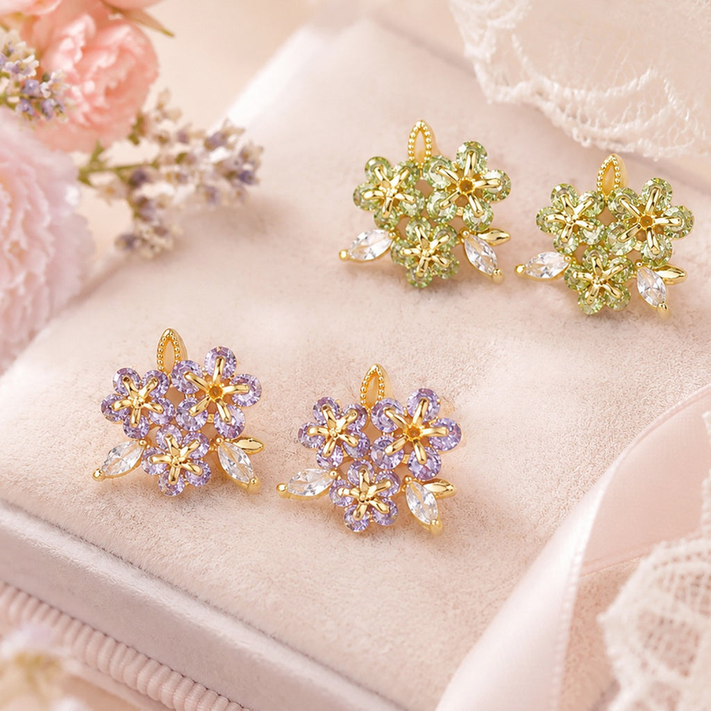 Dainty Flower Stud Earring