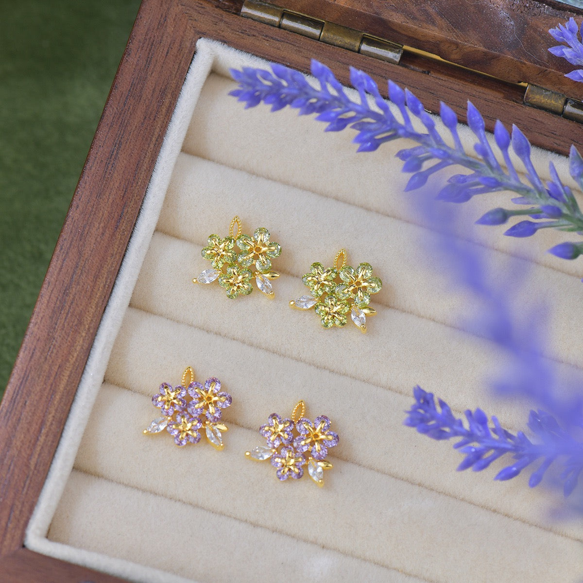 Dainty Flower Stud Earring