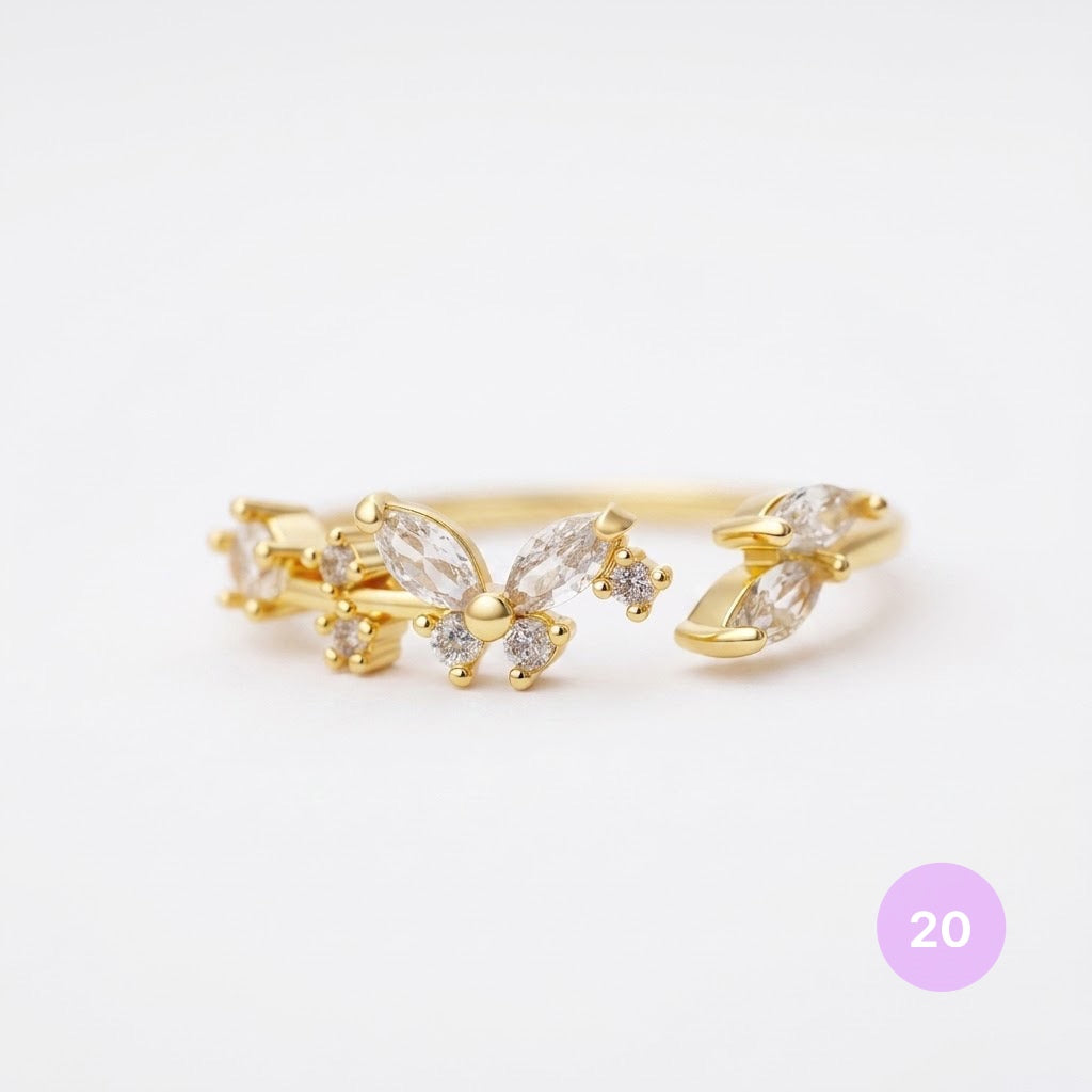 Dainty Golden Rings