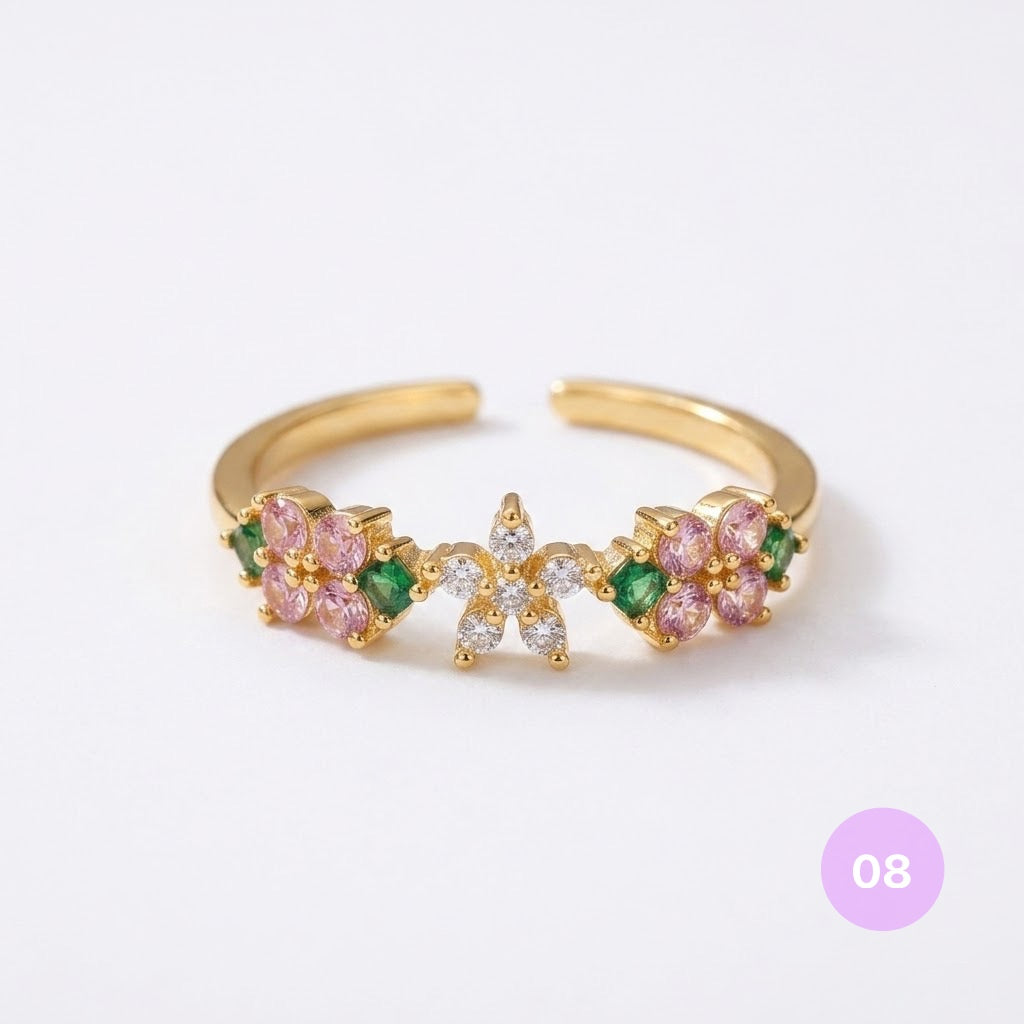 Dainty Golden Rings