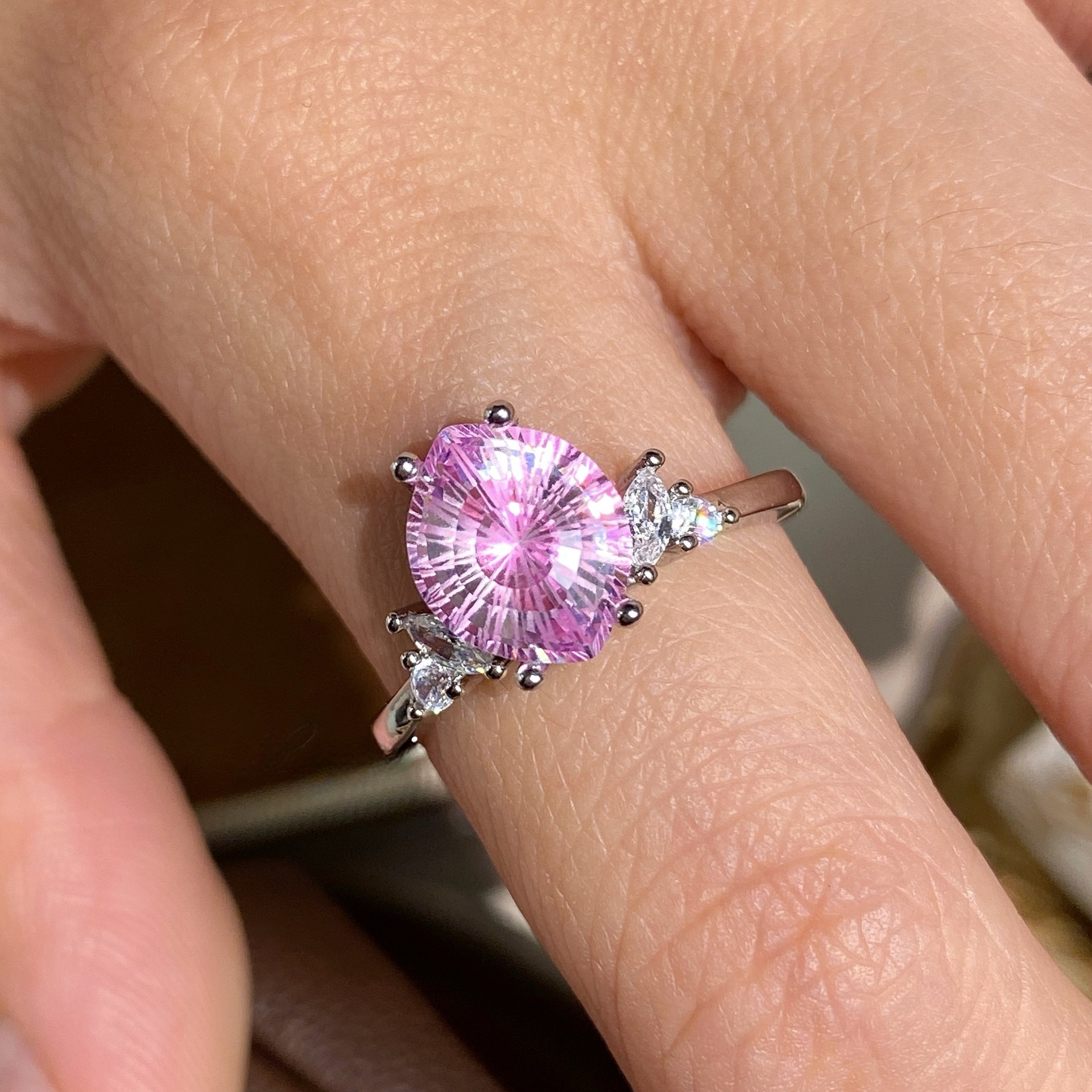 Evil Eye Multi-Color Zircon Ring