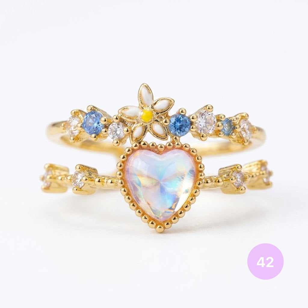 Dainty Golden Rings