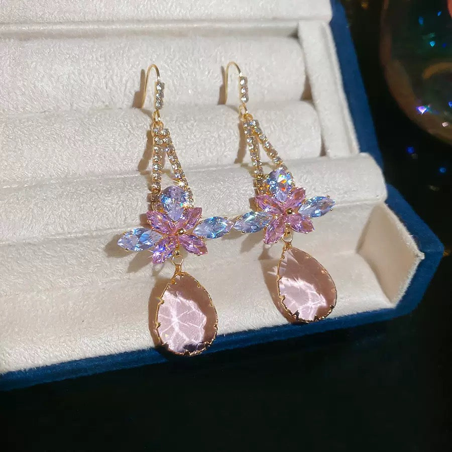 Purple Butterfly Series Earrings