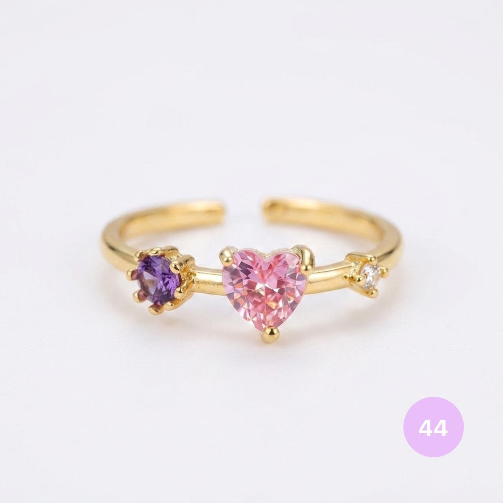 Dainty Golden Rings