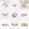 Dainty Golden Rings